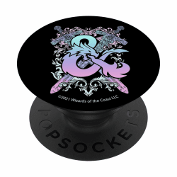 Dungeons & Dragons Pastel Gradient Ampersand Logo PopSockets 🐉🎲