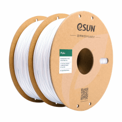 Sonderangebot: eSUN PLA+ Filament 1.75mm 2KG Kaltes Weiß-2KG 🌟