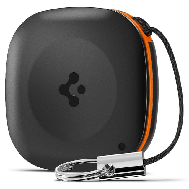 🔑🔍 Spigen Tag Me Schlüsselfinder mit Handschlaufe Bluetooth Tracker - Schwarz