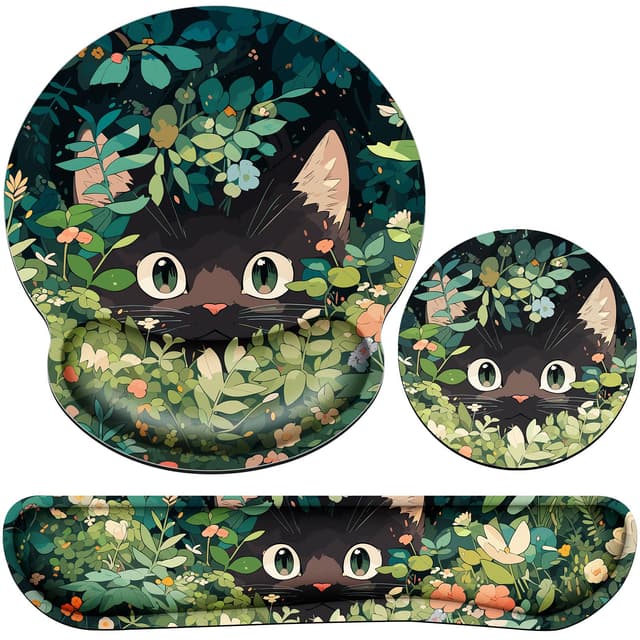 🖱️🌈 Acezeek Mousepad 3-in-1 Handballenauflage Set 🌈🖱️