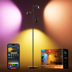 🌟 Govee 3-Flammen LED Stehlampe für stimmungsvolles Ambiente 🌈