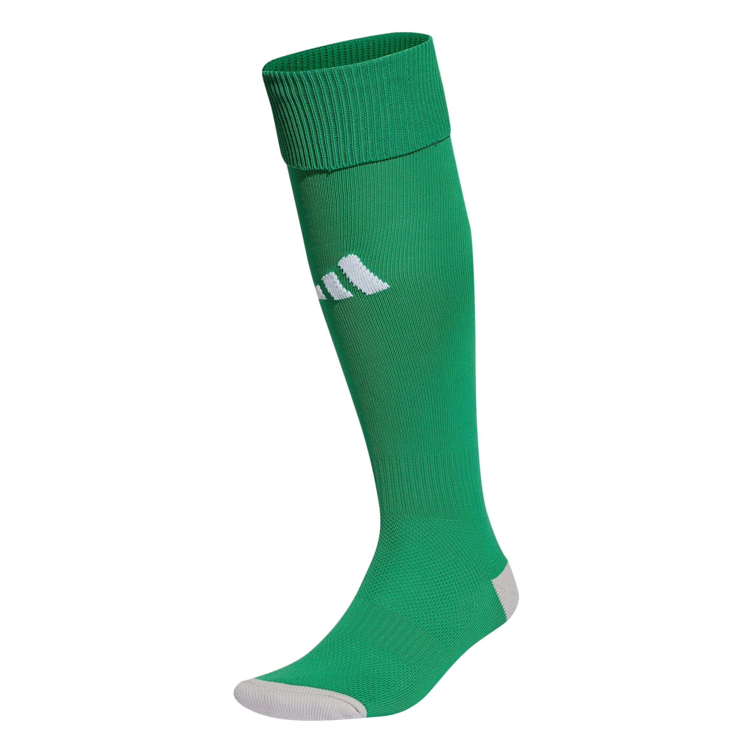 🧦 Super Angebot! adidas Unisex Milano 23 Socken Kniestrümpfe 7-8 Jahre Team Green / White