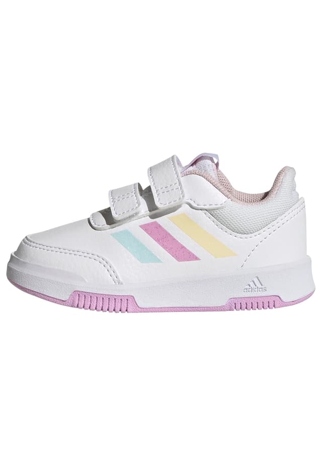 👟🌈 Adidas Unisex Kinder Tensaur Hook and Loop Laufschuhe 39 1/3 EU Cloud White Blue Bliss Lilac