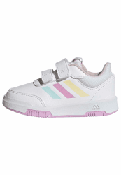 👟🌈 Adidas Unisex Kinder Tensaur Hook and Loop Laufschuhe 39 1/3 EU Cloud White Blue Bliss Lilac