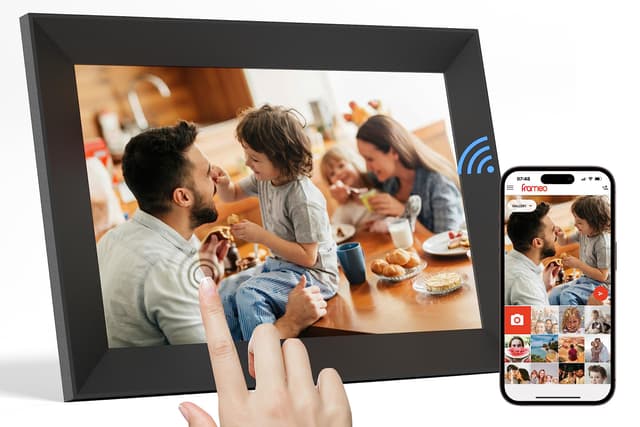 Angebot: Frameo 10.1 Zoll WiFi Digitaler Bilderrahmen
