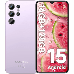 📱 OUKITEL C1 Android 15 Smartphone Ohne Vertrag, 16GB+128GB/1TB Handy Günstig