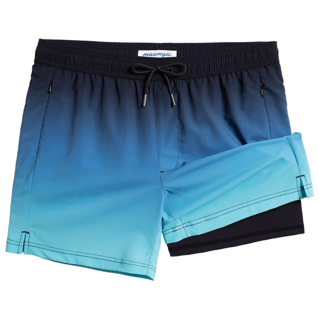 🏊‍♂️ MaaMgic Badehose für Herren | 5.5" Schnelltrocknend Swim Shorts Kurz Boardshorts 🩳