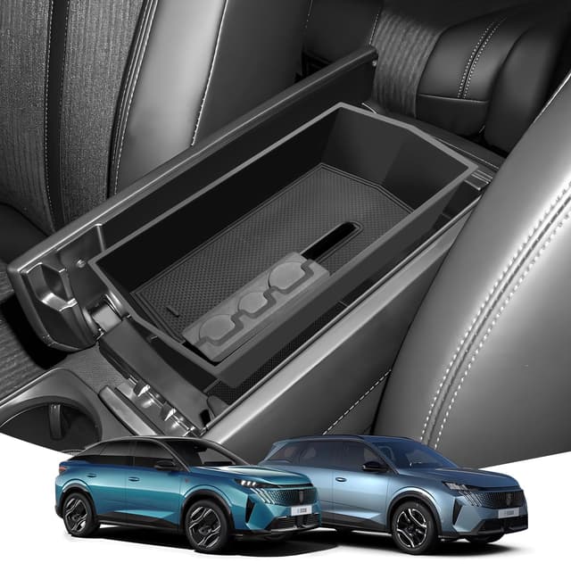 LANGBEAN Armlehne Aufbewahrungsbox für Peugeot E-3008 E-5008 2024 2025 😎🚗