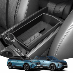 LANGBEAN Armlehne Aufbewahrungsbox für Peugeot E-3008 E-5008 2024 2025 😎🚗