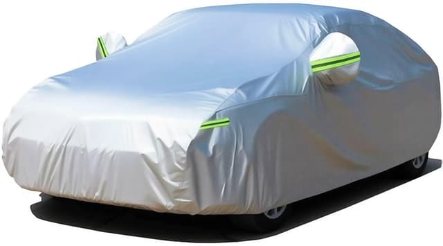 🚗🌧️ Big Ant Universal Autoabdeckung Vollgarage Wasserdicht Autoplane Staubdicht Autohülle 🚗🌧️