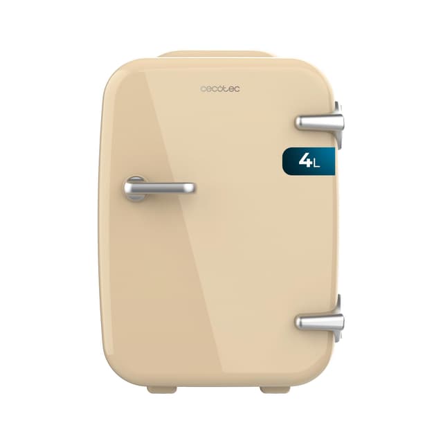 Cecotec Mini-Kühlschrank Bolero MiniCooling 4L Havanna Cream 🌞🚗