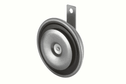 🔊 HELLA 3BA 002 768-131 Horn - B36 - 12V - 116dB(A) - Frequenzbereich: 335Hz - Tiefton - Grau