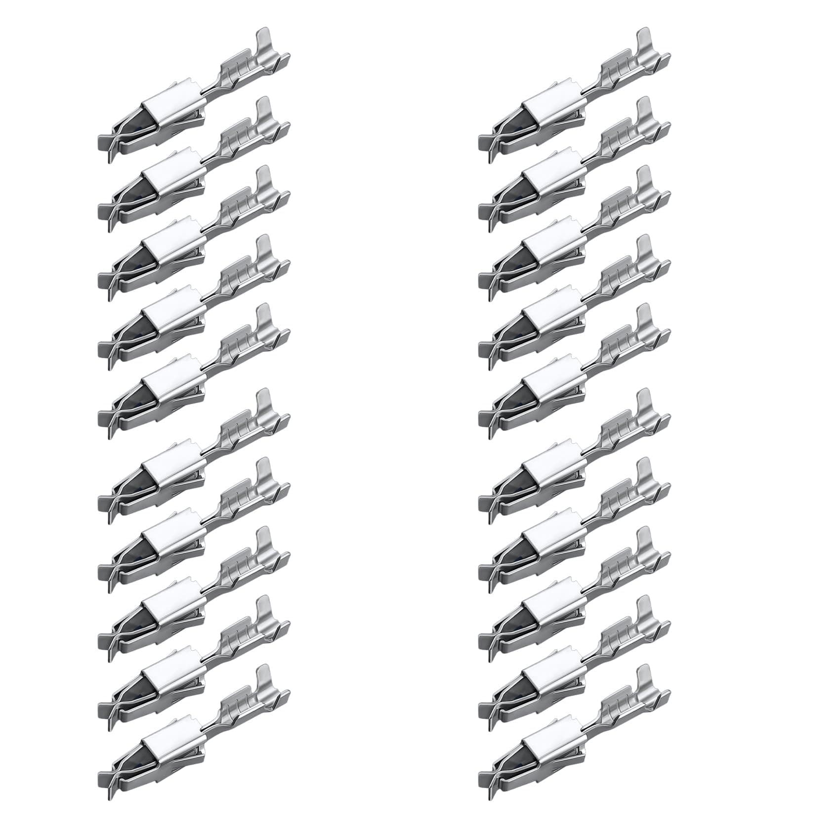 🔧🚗 HAFRILY 50 Stück Verdrahtungs-Crimp Reparatur Klemmenstifte Kompatibel mit VW Brass Pins für Kfz Stecker - Top Deal!