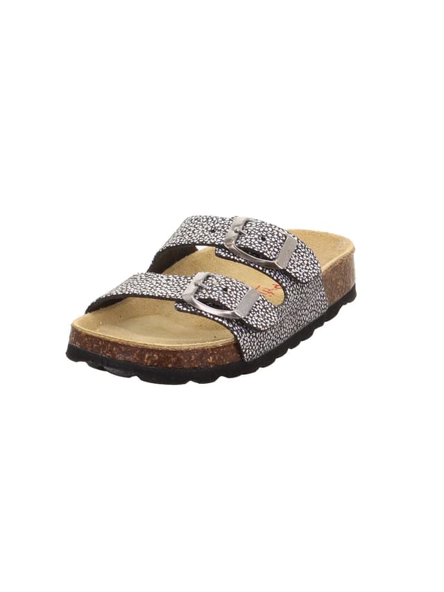 🌟 Superfit Mädchen Fussbettpantoffel Hausschuhe 1-800111 Schwarz 28 EU 0050 🌟