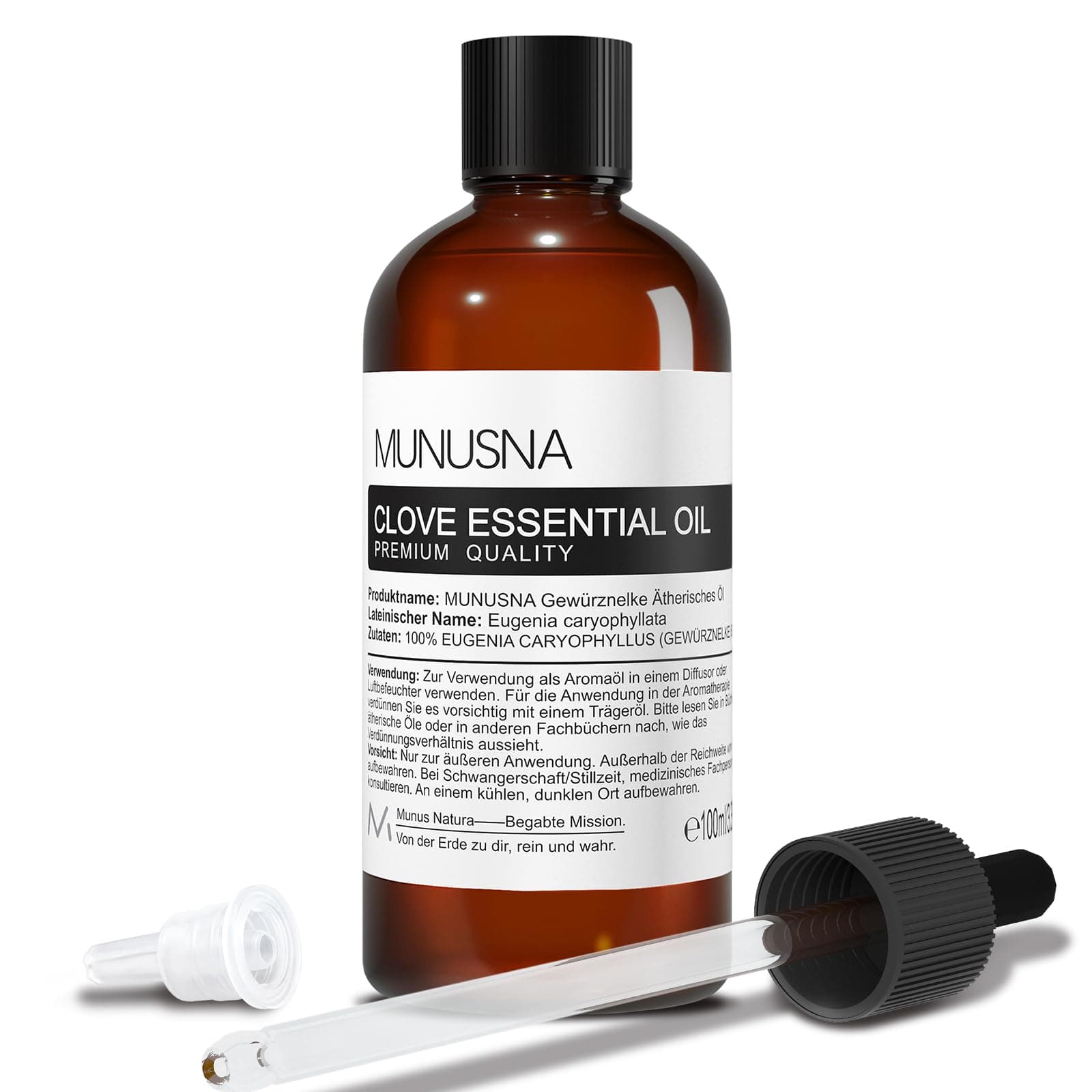 Nelkenöl Ätherisches Öl 100ML - MUNUSNA Ätherische Öle Nelken Naturreines