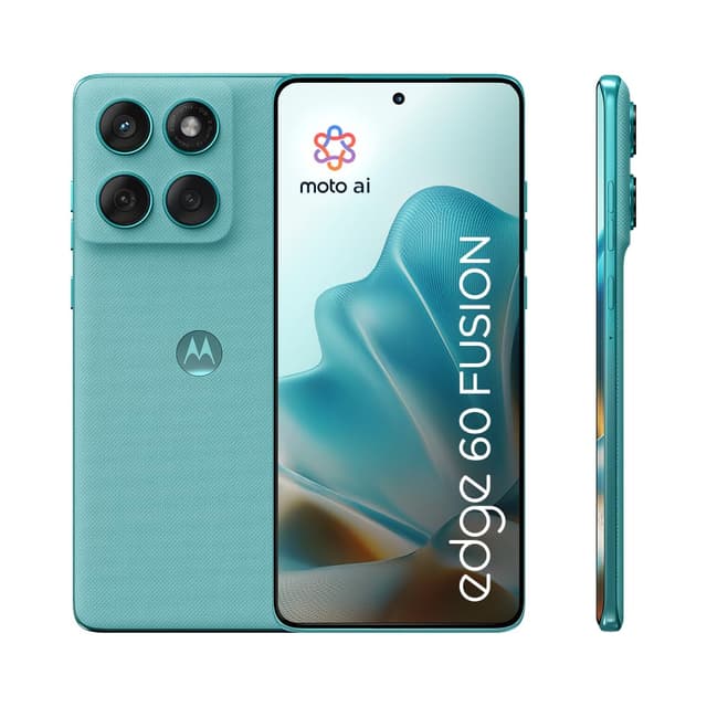 Motorola Edge 60 Fusion Smartphone (Robustes 6,67“-pOLED-Display) Pantone Amazonite 📱
