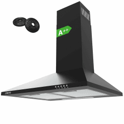 🔥 Mega-Deal! CIARRA CBCB6201 A++ Dunstabzugshaube 60cm Schwarz 🖤
