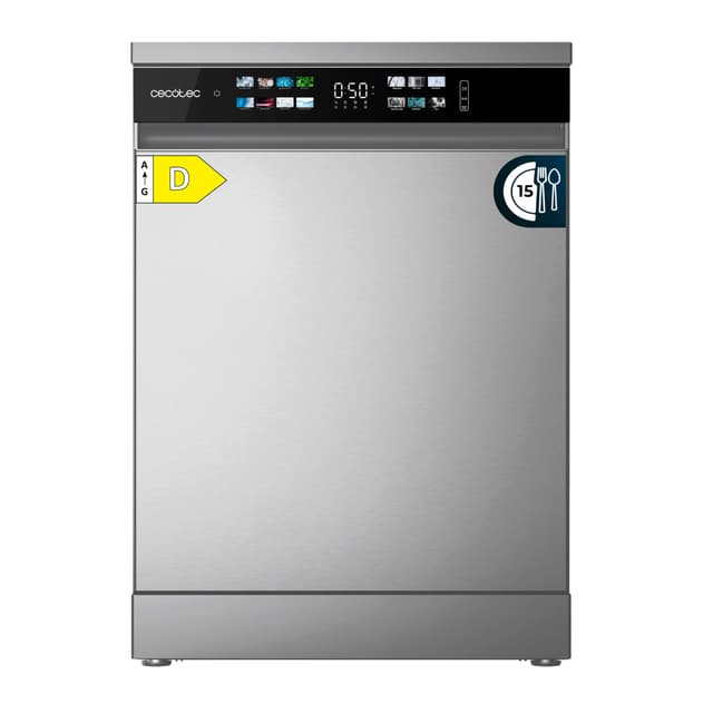 Cecotec Geschirrspüler 60 cm - Freistehend Bolero Aguazero 6210 Inox D. 15 Bestecke 🍽️🌊