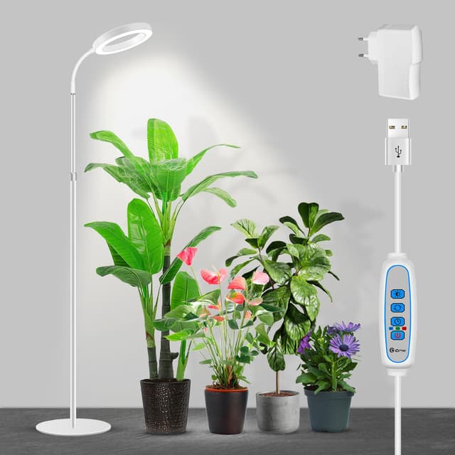Garpsen Grow Light: Volles Spektrum LED Bodenpflanzenlicht 🌿🌟
