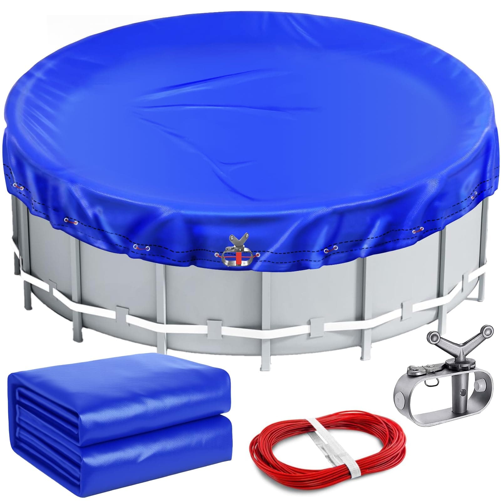 Angebot: Poolabdeckung rund für Pools Ø 420-460 cm 🏊‍♂️