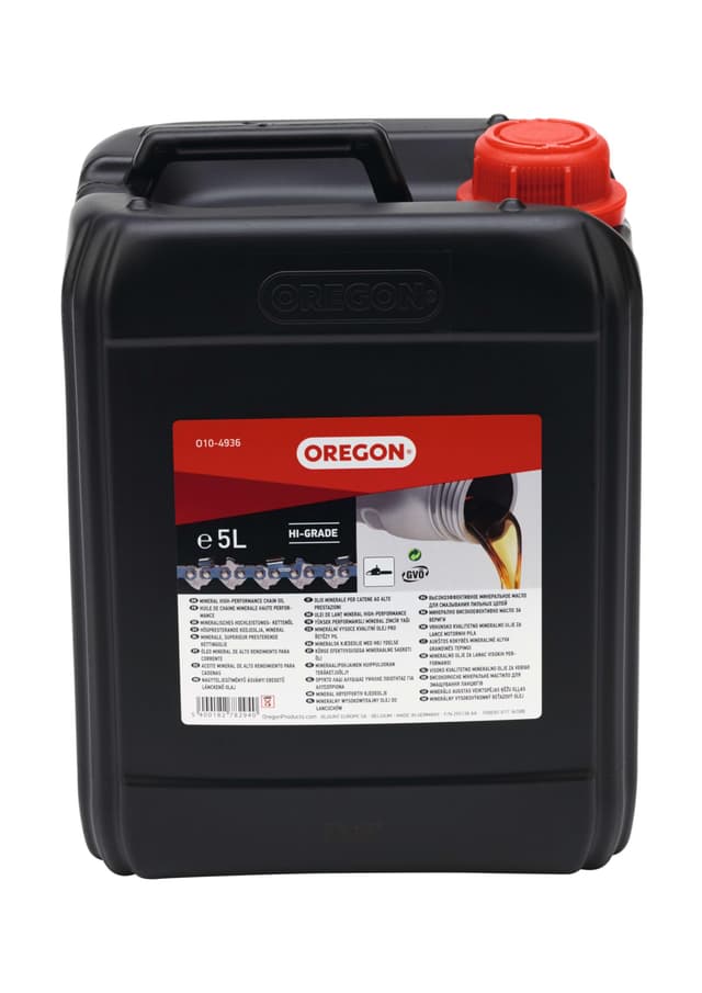 Oregon Öl für Sägeketten und Führungsschienen, 5-Liter-Flasche (O10-4936) 5 Liter Single 🌲🔧