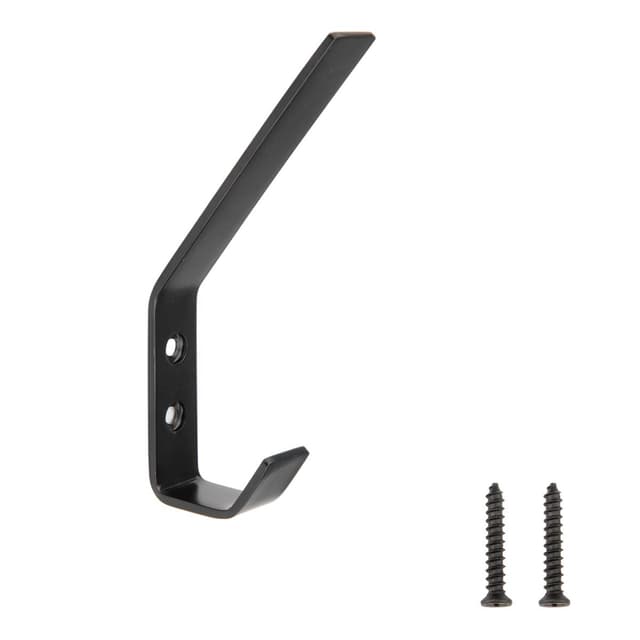 🌟 Amazon Basics AB6000-FB-5 Trockenbau Garderobenhaken, Mattschwarz 🌟