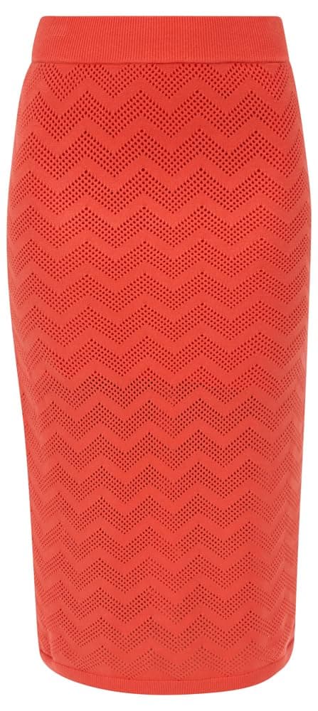🔥 Angebot: s.Oliver Damen Midi Rock mit Strickmuster 42 2590 - 30.5€ + kostenloser Versand
