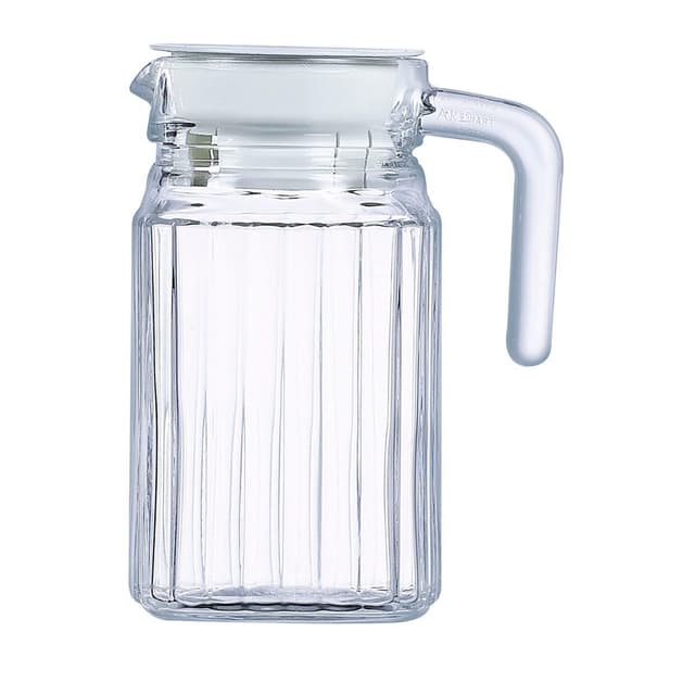 Luminarc ARC 75201 Quadro Krug, Kühlschrankkrug mit Deckel, 500ml, Glas, transparent, 1 Stück 500 ml 🥤🍹