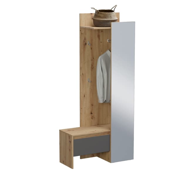 Xonox.home Garderobe Torino X72E3619 Flurmöbel Kompaktgarderobe