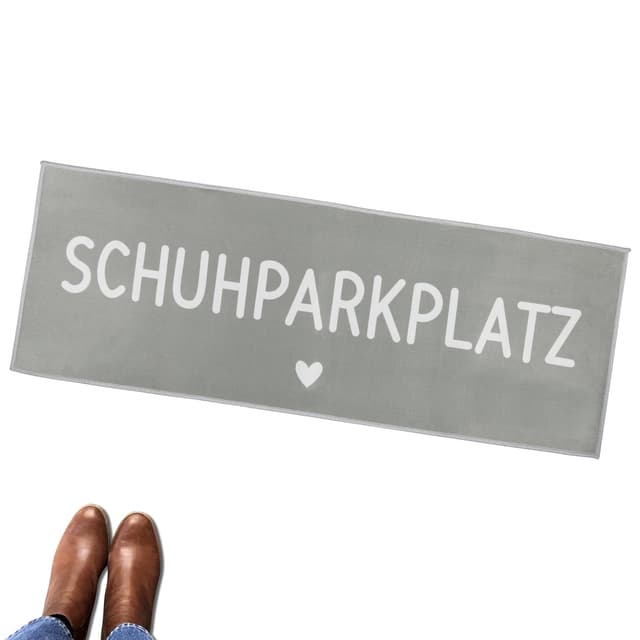 Schuhparkplatz Fußmatte - Lustige Fußmatte für Haus und Garten 🏡