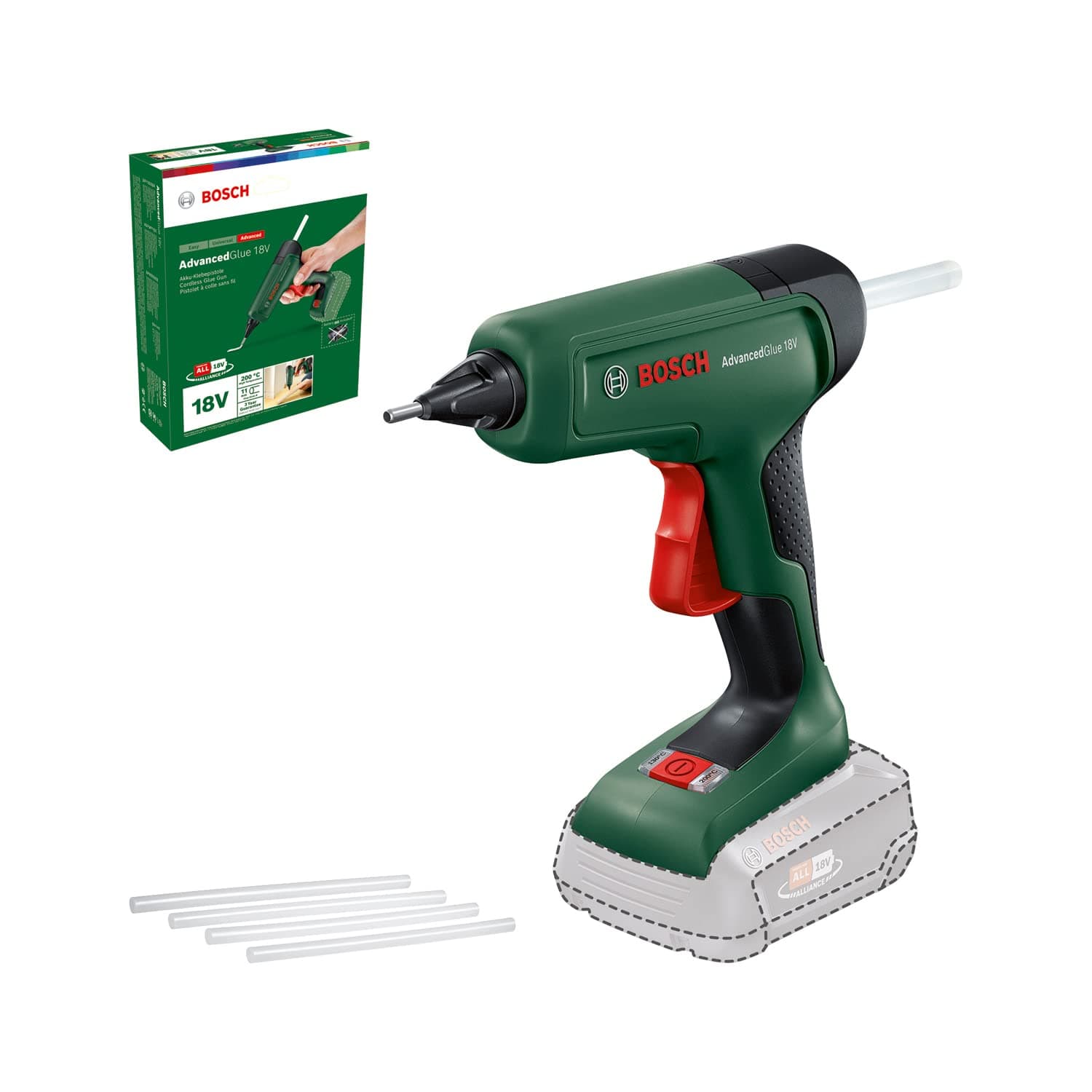 🔥 Bosch Akku-Klebepistole AdvancedGlue 18V - Sonderangebot!