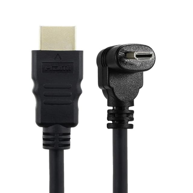 🔌📱 chenyang HDMI auf Micro HDMI 90 Grad abgewinkelt HDTV Kabel 0.5M 📷🔋