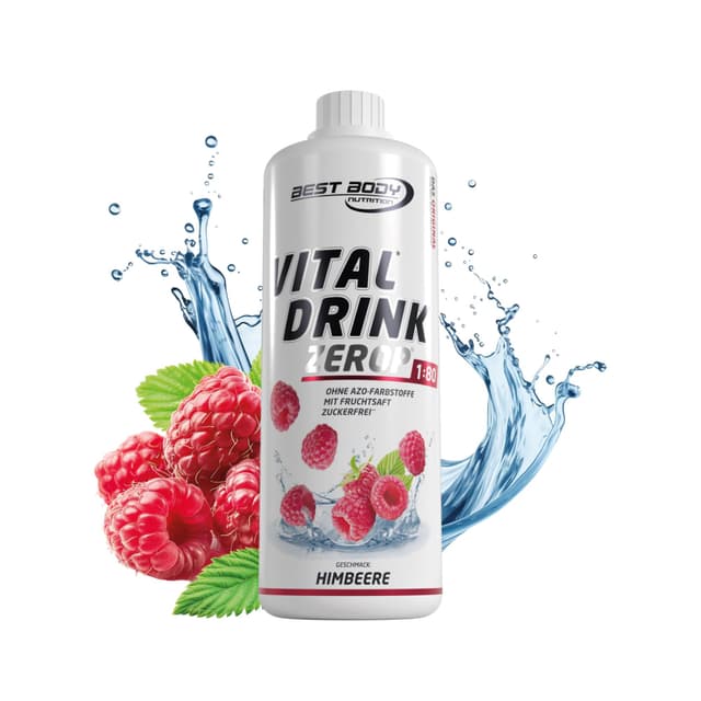 Angebot: Best Body Nutrition Vital Drink ZEROP® - Himbeere 🍹🍇