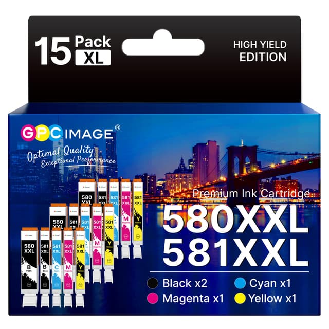 PGI-580 CLI-581 XXL Druckerpatronen Multipack für Canon Pixma - Angebot!