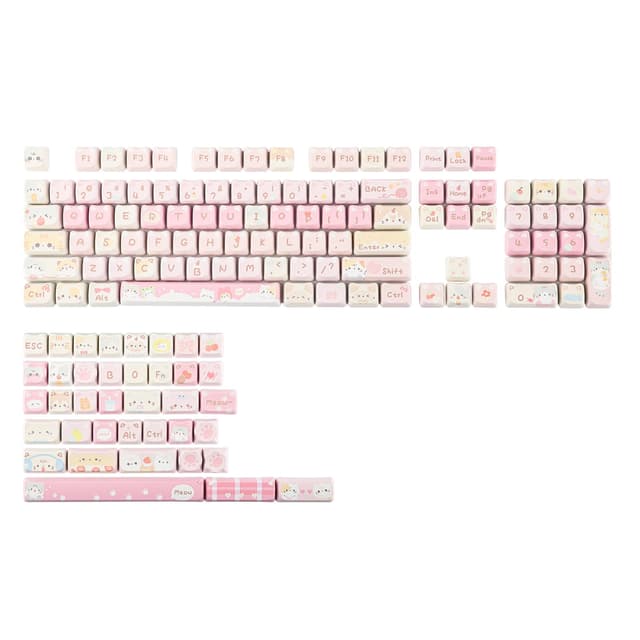 KiiBoom x Maorbeng Tastenkappen-Set 'Meow Meow Squad' Angebot
