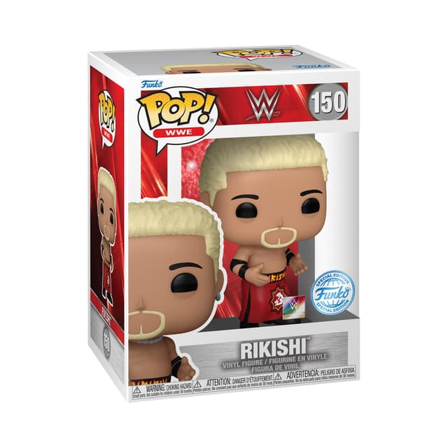 🌟 Funko POP! WWE: Rikishi - Amazon-Exklusiv - Vinyl-Sammelfigur 🌟