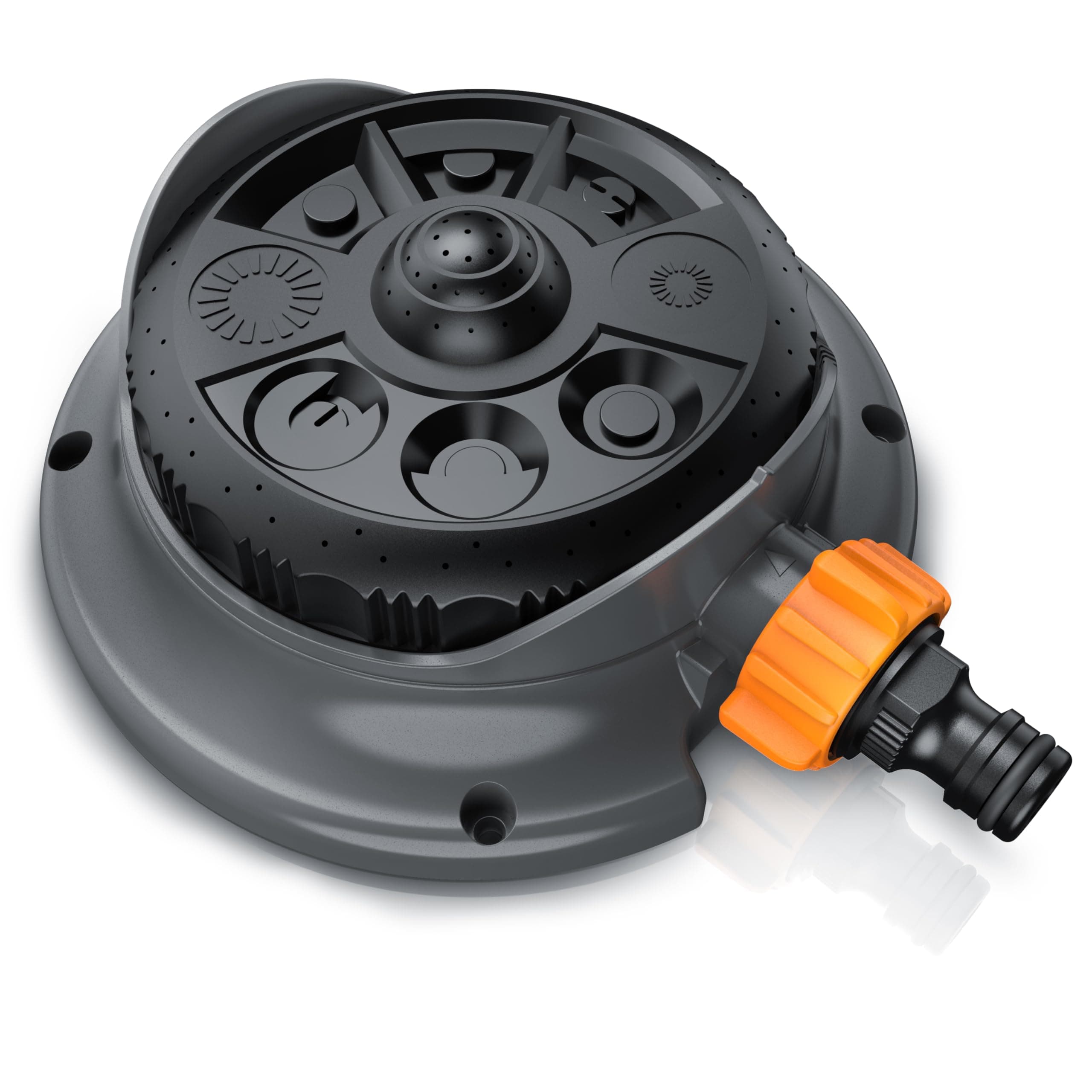 Brandson Rasensprenger Flächenregner 🌿🌺 - Garten Sprinkler 3/4 Zoll - 8 verstellbare Sprühformen