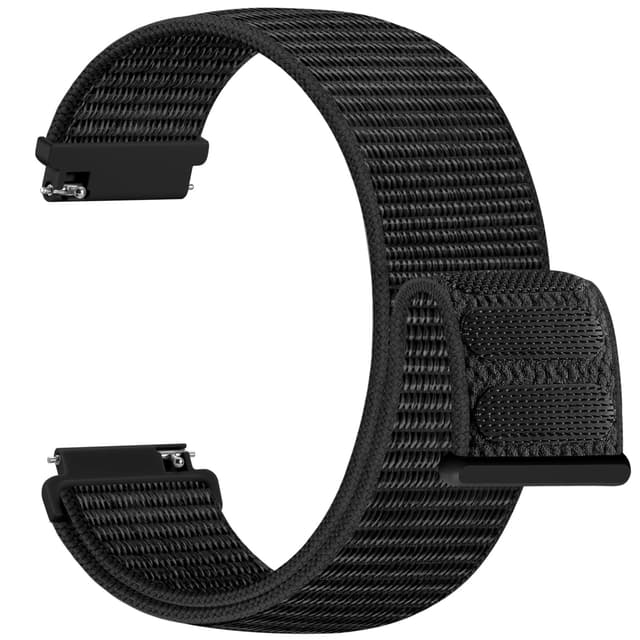 Upeak Nylon Uhrenarmband 18mm für Garmin Venu 3S Venu 2S Vivoactive 4S Vivomove 3S