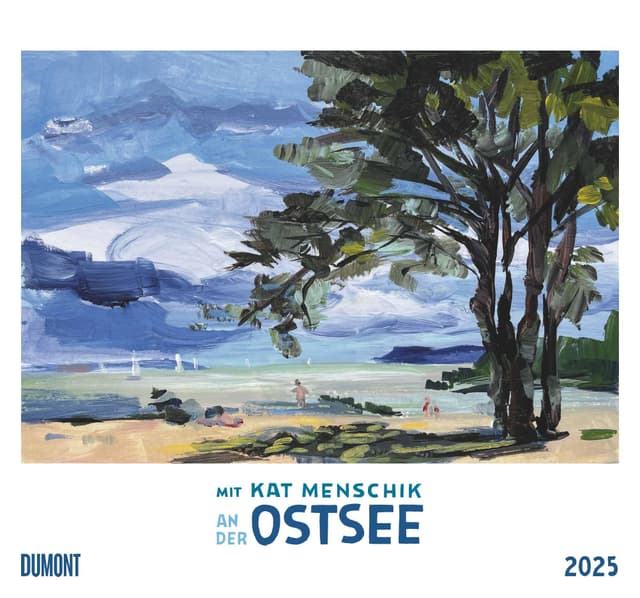 DUMONT - Mit Kat Menschik an der Ostsee 2025 Wandkalender 🎨🌊