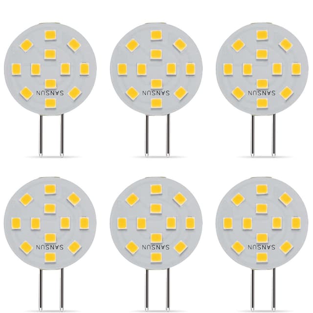 SANSUN G4 LED-Leuchtmittel, 2 W, 6er Pack, Warmweiß 🔆