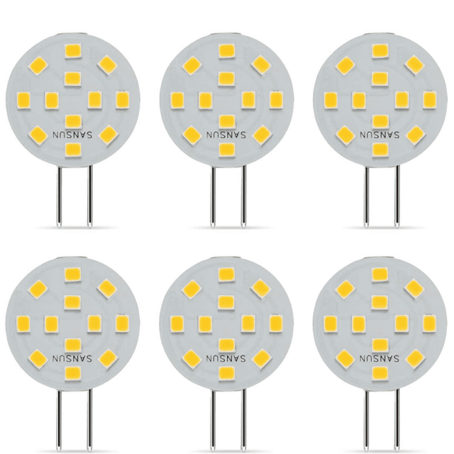 SANSUN G4 LED-Leuchtmittel, 2 W, 6er Pack, Warmweiß 🔆