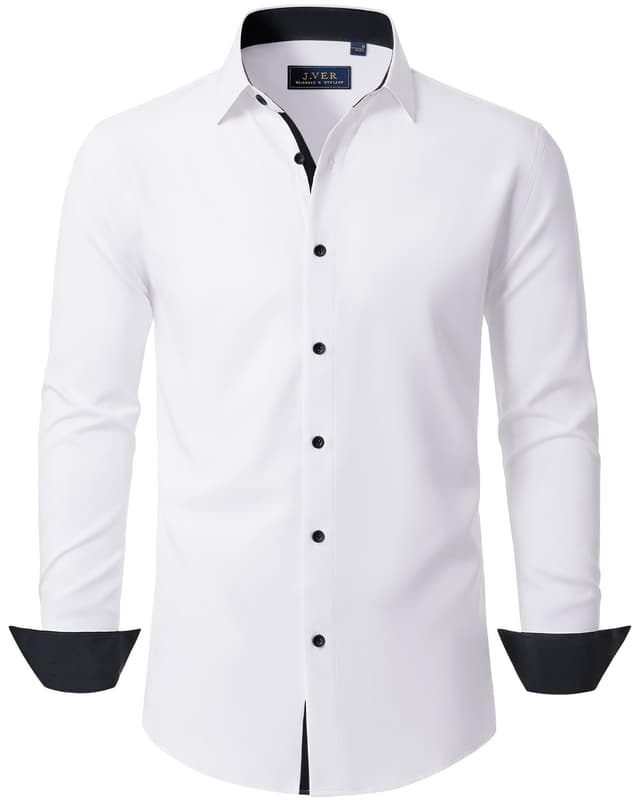 J.VER Hemd Herren Langarm Stretch 🕴️👔👨‍💼
