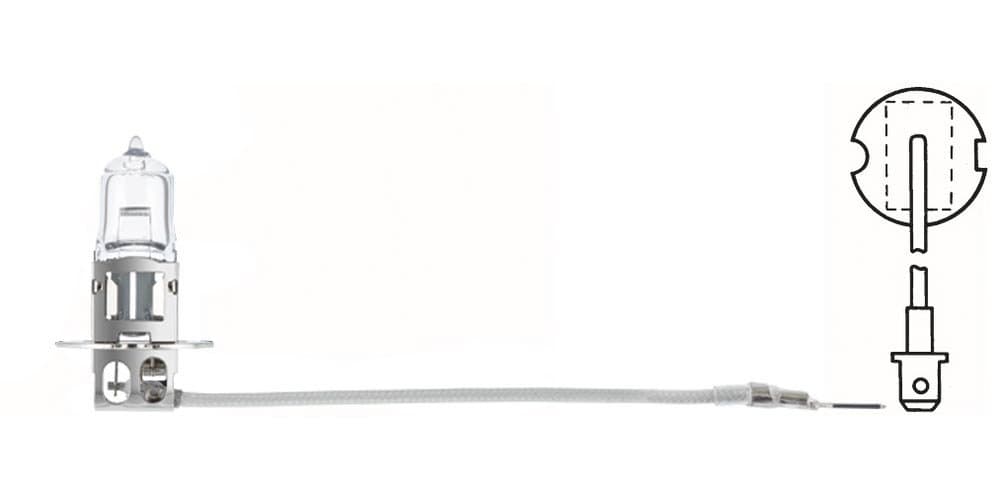 🔥 DEAL: HELLA 8GH 002 090-253 Glühlampe - H3 - Heavy Duty - 24V - 70W - Sockelausführung: PK22S