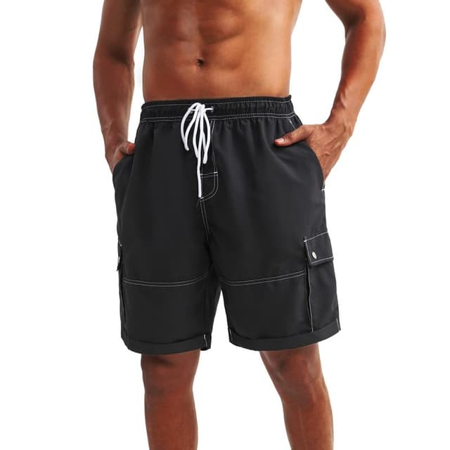 Riemot Badeshorts Herren 🩳 Schnelltrocknend & Atmungsaktiv 🌊 Sporthose mit Mesh-Futter