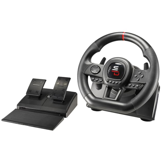 🏎️ Subsonic Superdrive - Rennlenkrad SV650 Racing Wheel lenkräd mit Pedalen, Shift & Vibration