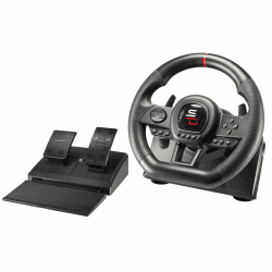 🏎️ Subsonic Superdrive - Rennlenkrad SV650 Racing Wheel lenkräd mit Pedalen, Shift & Vibration