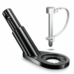 🚴‍♂️🐶 NICEDACK Fahrradanhänger Kupplung, Universal Kupplung, Hundeanhänger Adapter für Fahrrad, Fahrradanhänger-Adapter Angebot bei HelloDeals