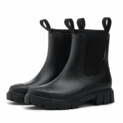 🌧️👢 Angebot: Gummistiefel Damen Gefüttert Wasserdicht 39 EU Schwarz Angebot bei HelloDeals