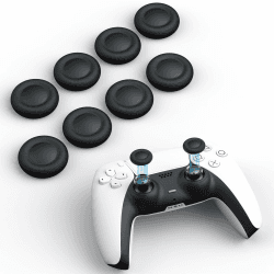 NEWDERY Daumengriff-Joystickkappen für PS5/PS4-Controller 🎮 | 10er Pack