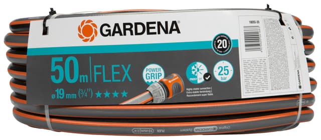 🌿🌊🔧 Gardena Comfort FLEX Schlauch 19 mm (3/4 Zoll), 50 m: Formstabiler, flexibler Gartenschlauch